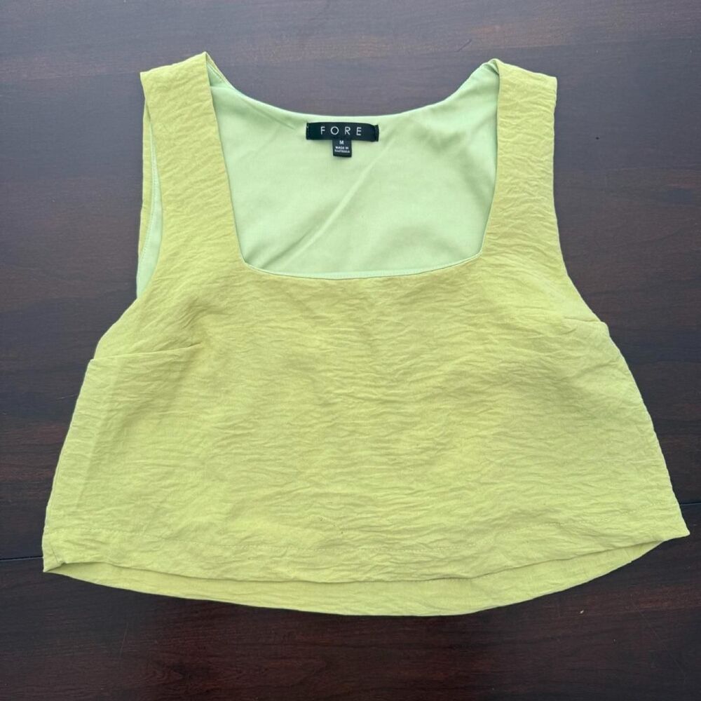 G-fore Women's Yellow and Green Vest